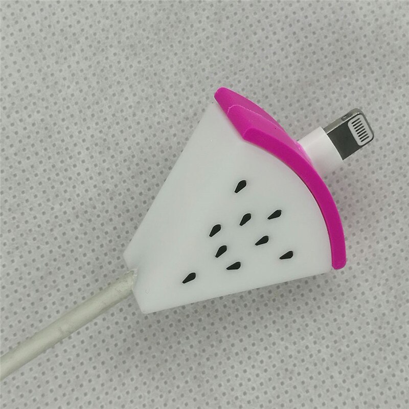 Protecteur de câble pour Iphone, morsure de protection de câble, usb Fruit pastèque, connecteur de téléphone portable, accessoire, directe, jouet: D3
