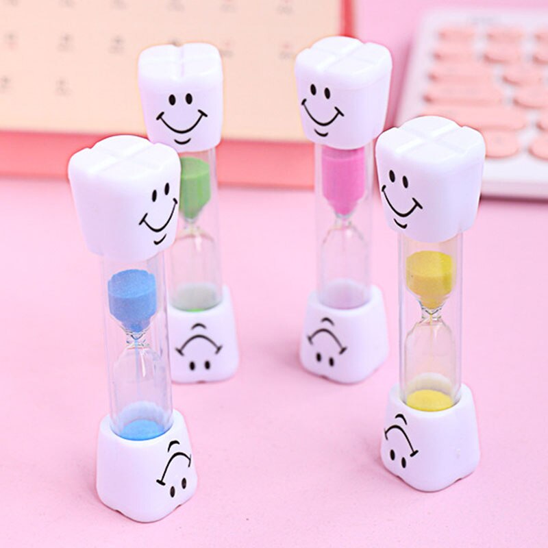 Kinderen Tandenpoetsen 3 Minuten Timer Lachend Gezicht Zandloper Decoratieve Creatieve Tijd Trechter Desktop Ornamenten Kids
