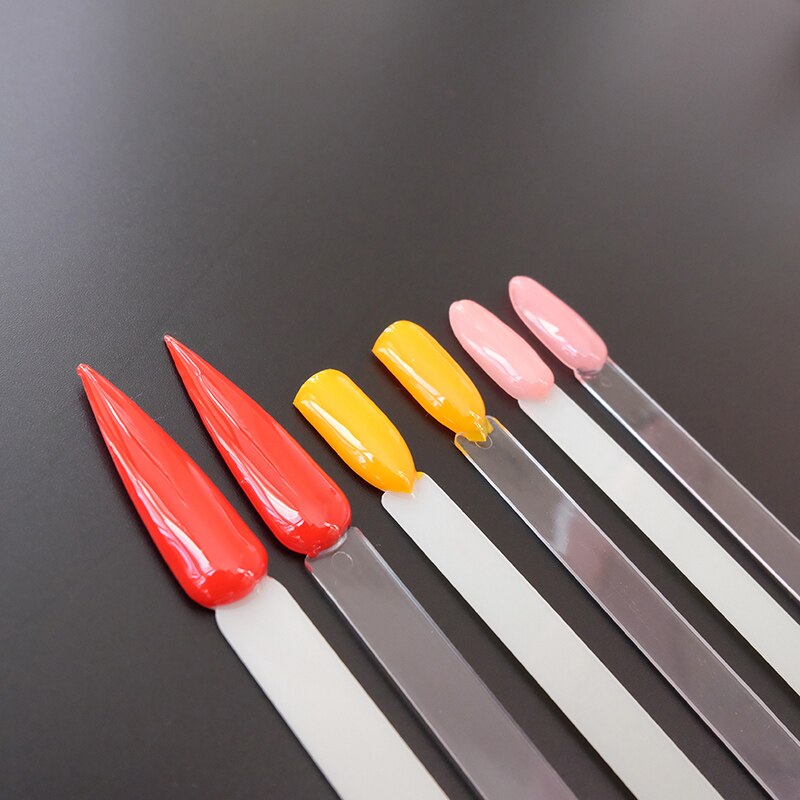 80/50/20 stücke Nagel Display Sticks Nagel Swatch Falsche Nagel Tipps Nagel Gel Polnisch Praxis Klar Display Board für Nail art Werkzeuge