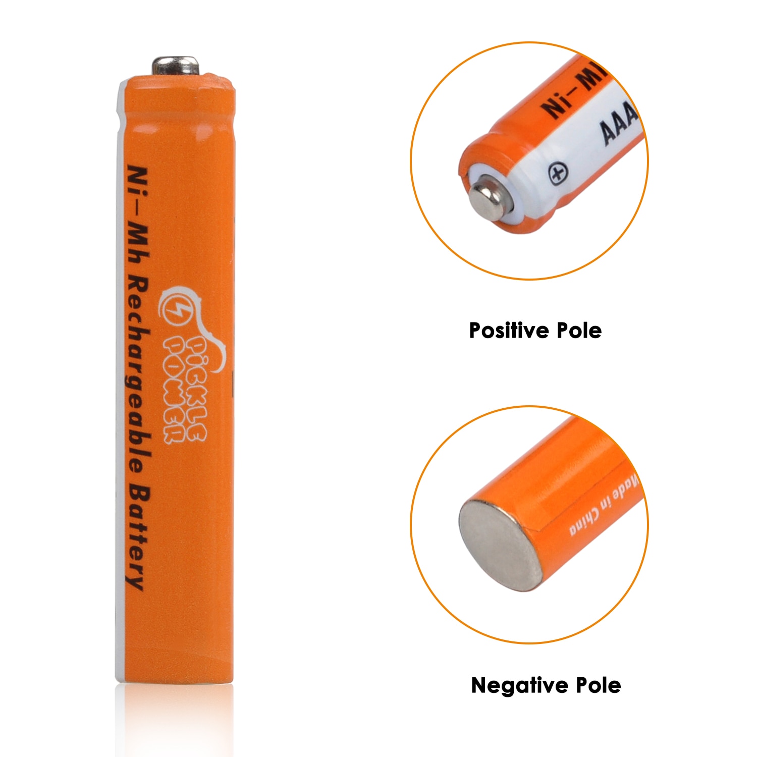 salamoia potenza 500mAh AAAA batteria ricaricabile Ni-MH caricabatterie USB a portato per batteria a stilo attivo con penna di superficie