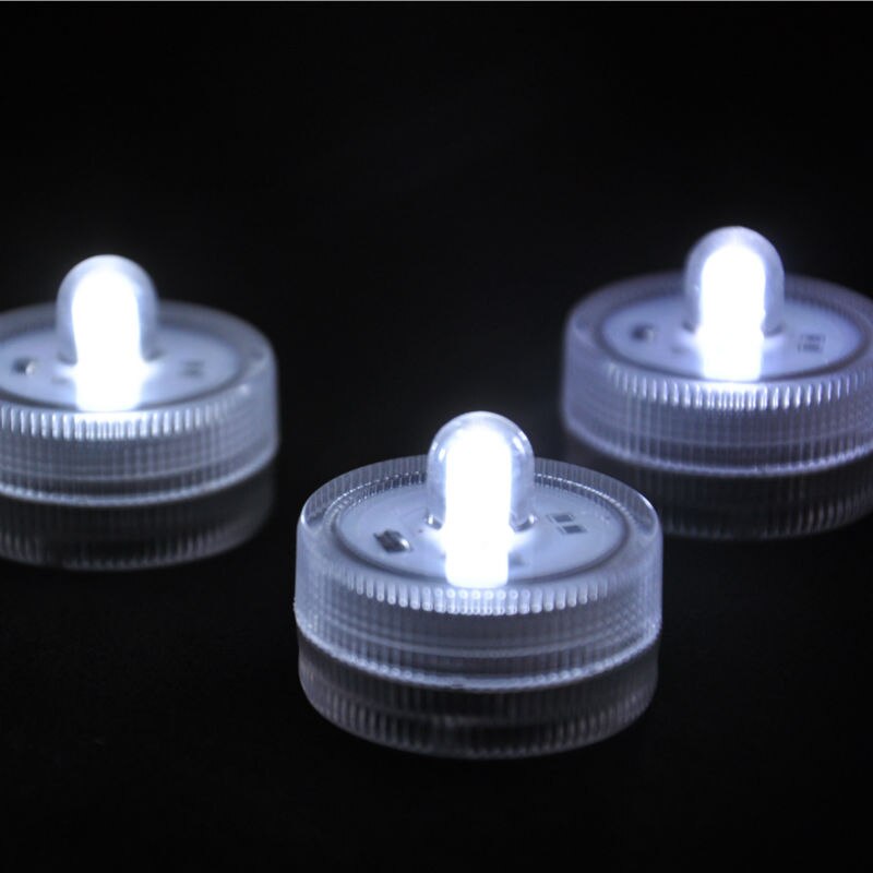 36pcs/lot Multi-color Waterproof Small Battery Operated Micro Mini Led Submersible Lights For Wedding Centerpiece Decoration