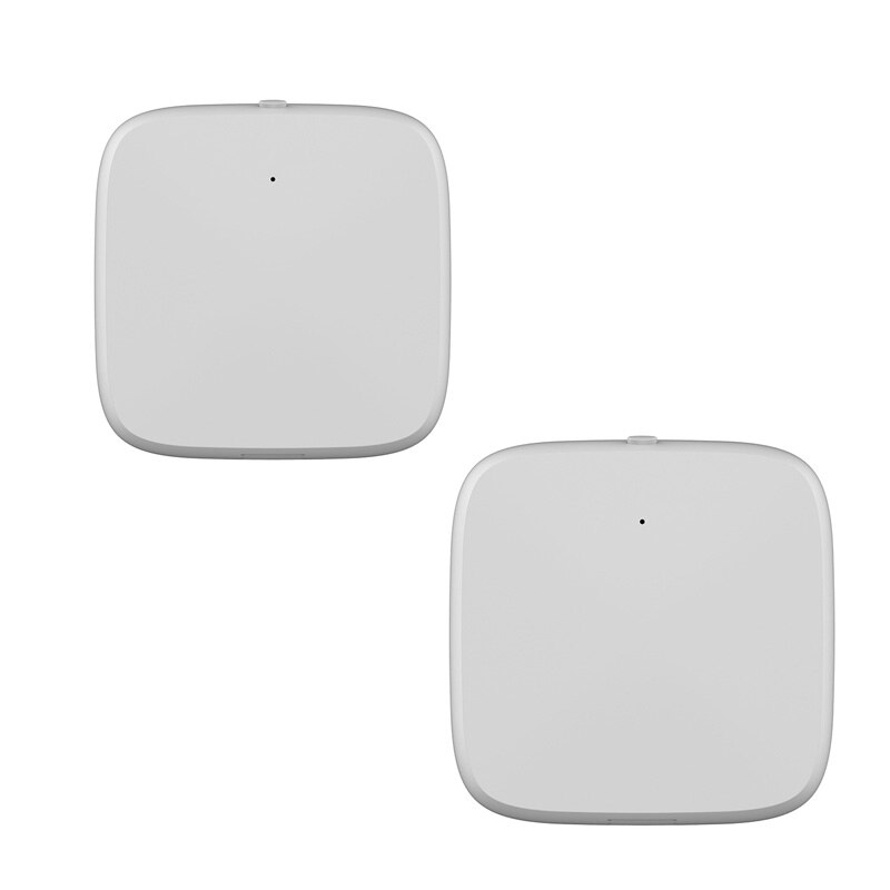 Tuya Smart Wireless Control Temperature And Humidity Sensor Smart Home High-precision Sensor Used With Tuya Zigbee Smart Life: 2 piece
