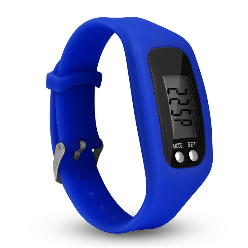 Sports Pedometer Running Step Counter Walking Distance Calorie Counter Pedometer Digital Tracker LCD Fitness Watch Bracelet: I