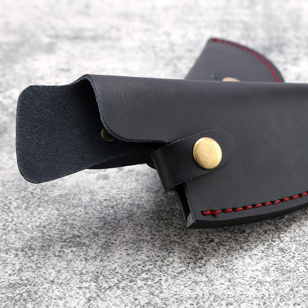 Leder Mantel für 5.5 &quot;6&quot; Zoll Boning Messer Serbisch voll Seetang schneiden Hackmesser Küchenmesser Mantel Abdeckung Messer schutzhülle