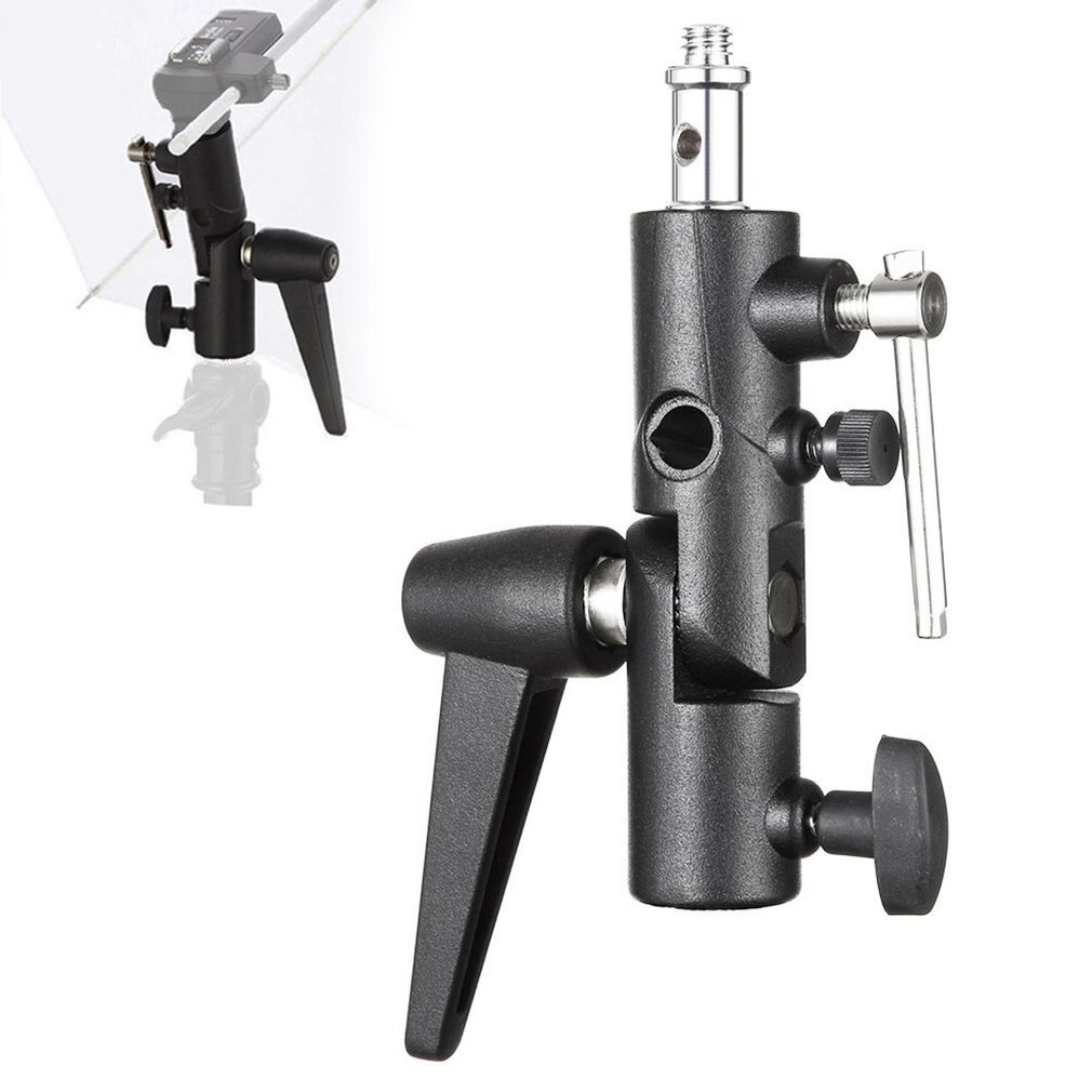 Universele Professionele Soort H Paraplu Houder Houder Duurzame Metalen Beugel Houder Draagbare Flash Light Stand