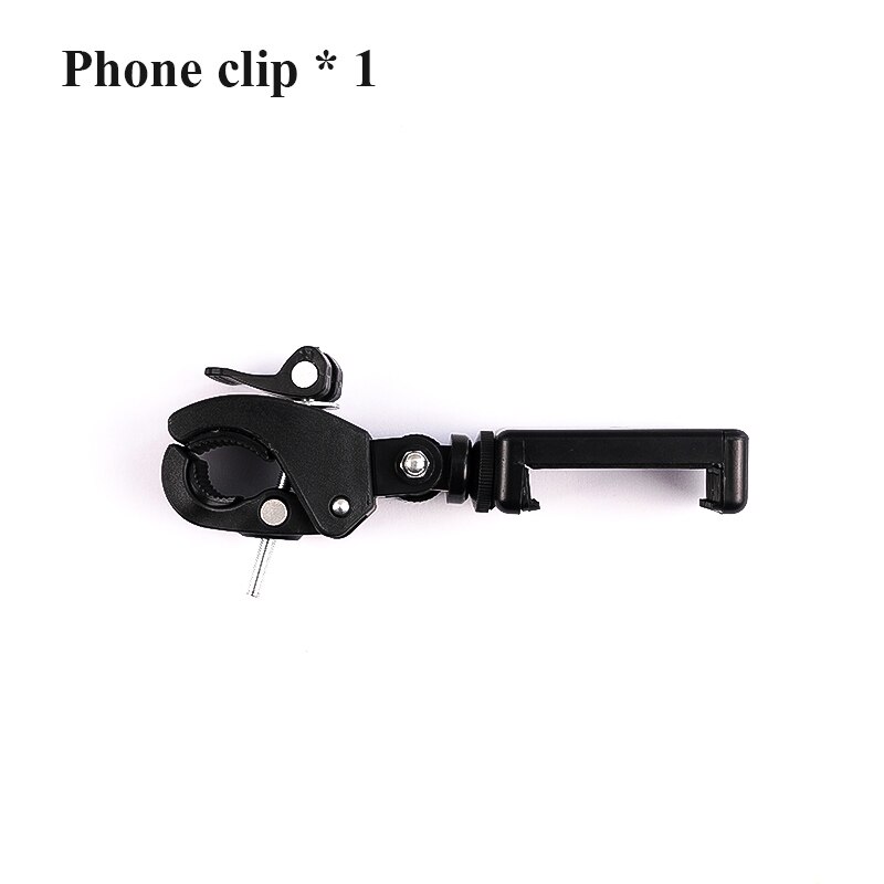 Tafelblad Fotografie Lichten Verstelbare Led Lamp Helderheid Fotografia Ring Licht Met Statief &amp; Mobiel Clip Voor Fotoshoot: Only phone clip