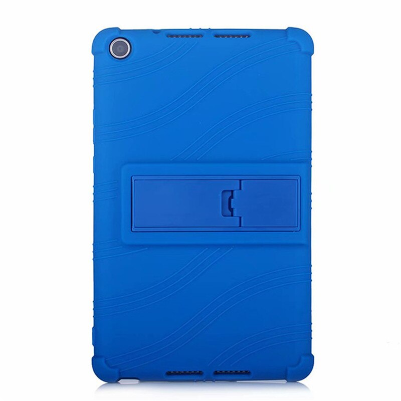 Custodia in Silicone per Huawei MediaPad M5 Lite 8.0 T5 8 &#39;&#39;JDN2-W09 AL00 8.0 pollici custodia morbida per Huawei Honor Pad 5 8 tablet # N: Navy Blue