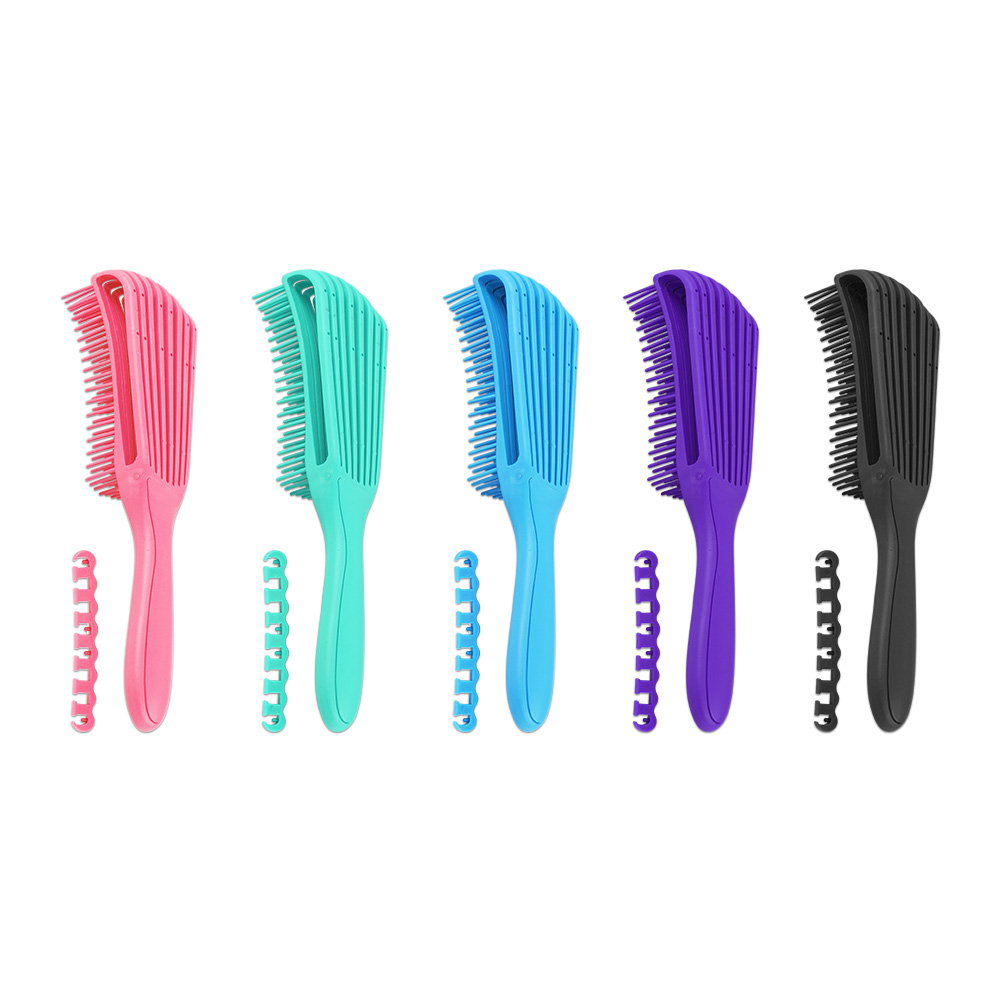 Brosse de Massage du cuir et du cuir chevelu, grattoir de tête, râteau en cuir pour chat, peigne à cheveux, Relaxation du corps