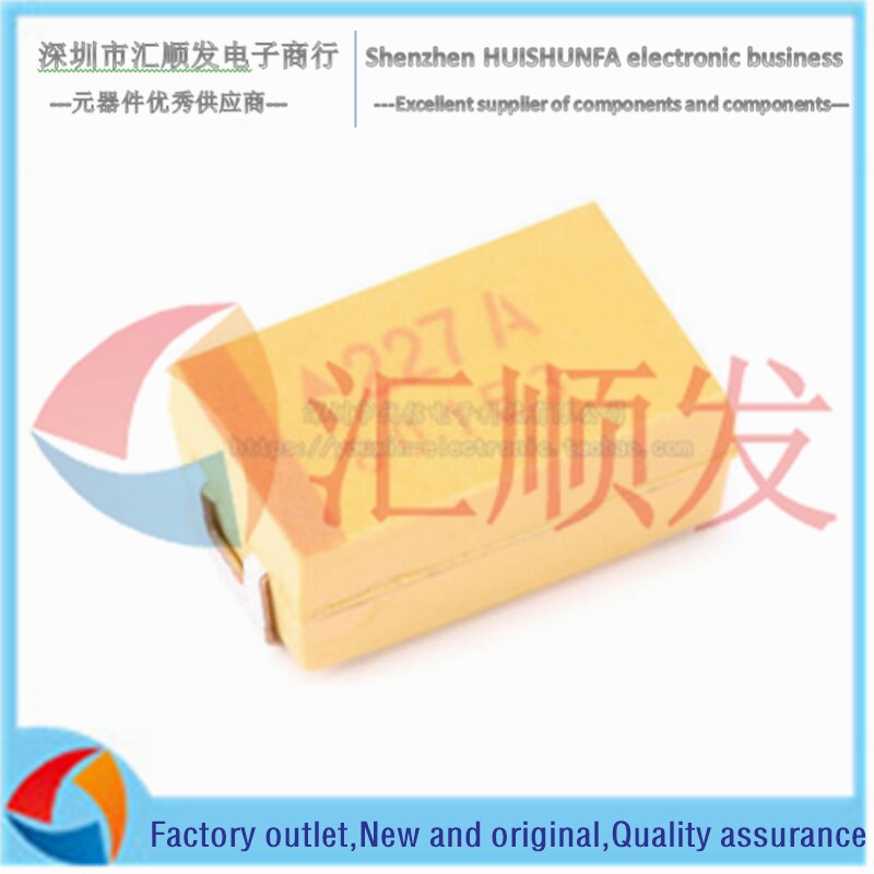 Original autentisk smd tantal kondensator 7343d 10v 220uf ± 10%  tajd 227 k 010 rnj