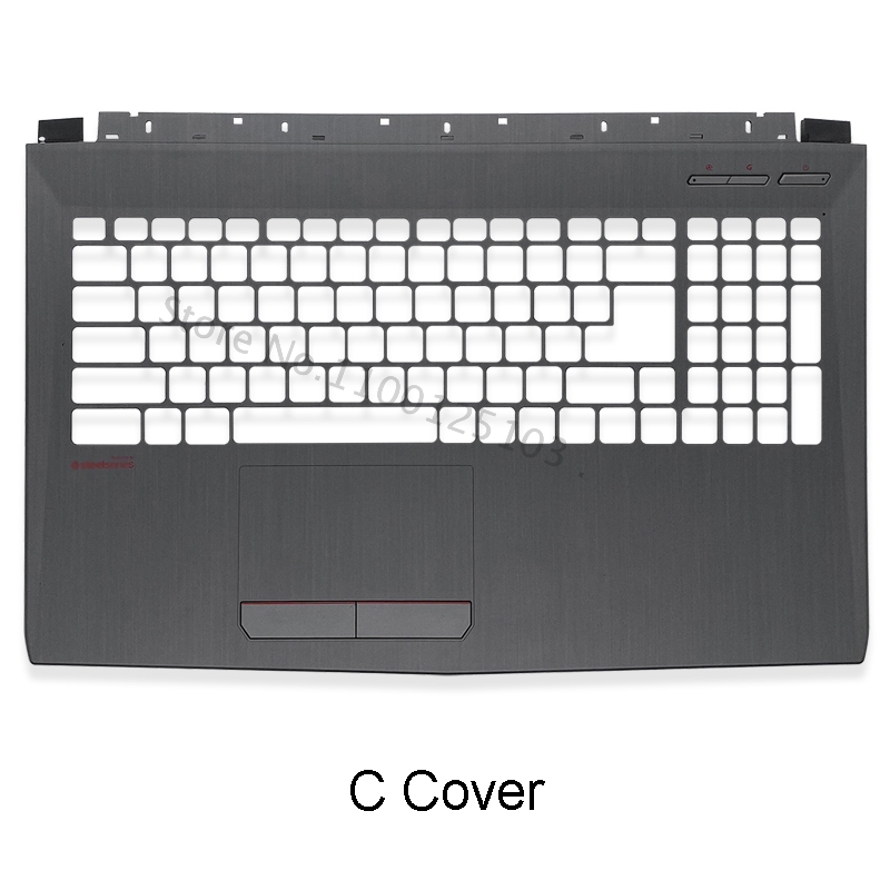 Laptop LCD Back Cover For MSI GP62 6QG GV62 GL62 6QF GP62MVR MS-16J9 GP62MVR GL62M Front Bezel Hinges Palmrest Bottom Case