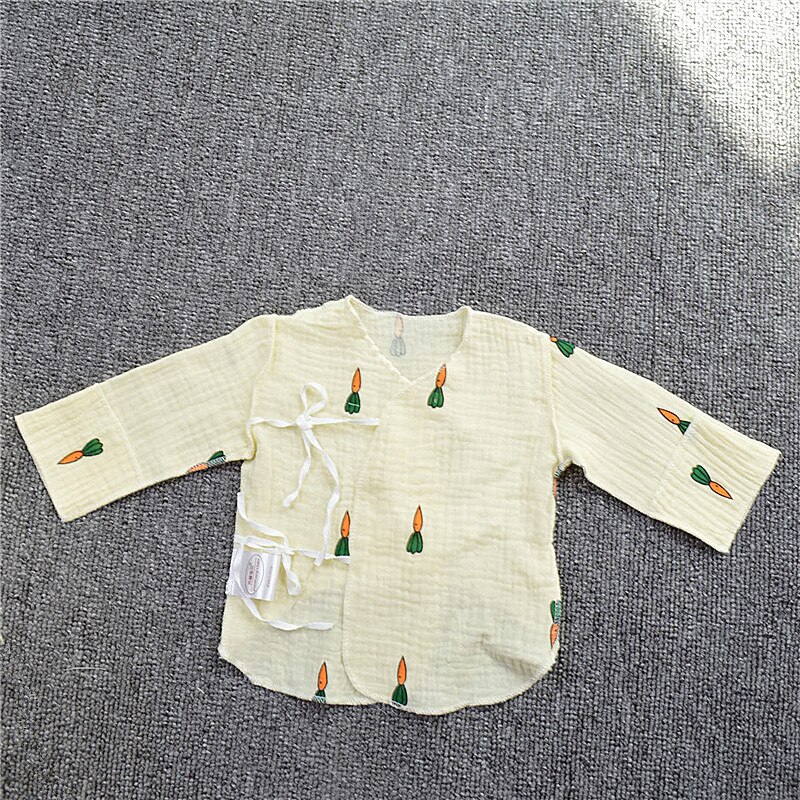 Pasgeboren kleding jas Baby ondergoed 0-3 maanden meisjes jongens katoen Jassen Lente Herfst Baby kleding YCZ043: G