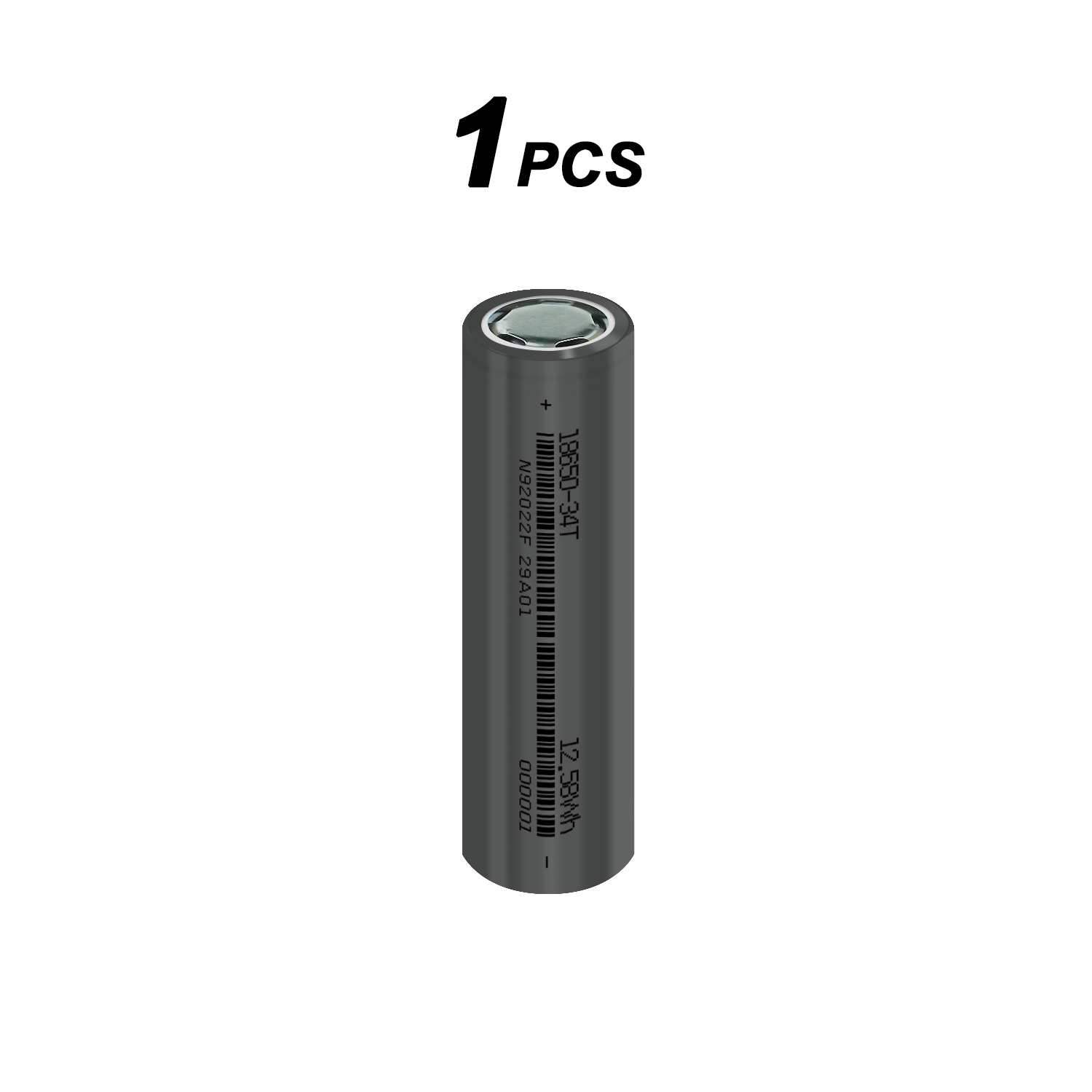 Original 18650 Battery Rechargeable 3.7V 3400mAh 1C Discharge Li-ion Batteries for Power Bank Flashlight Batteries Toy: Gold