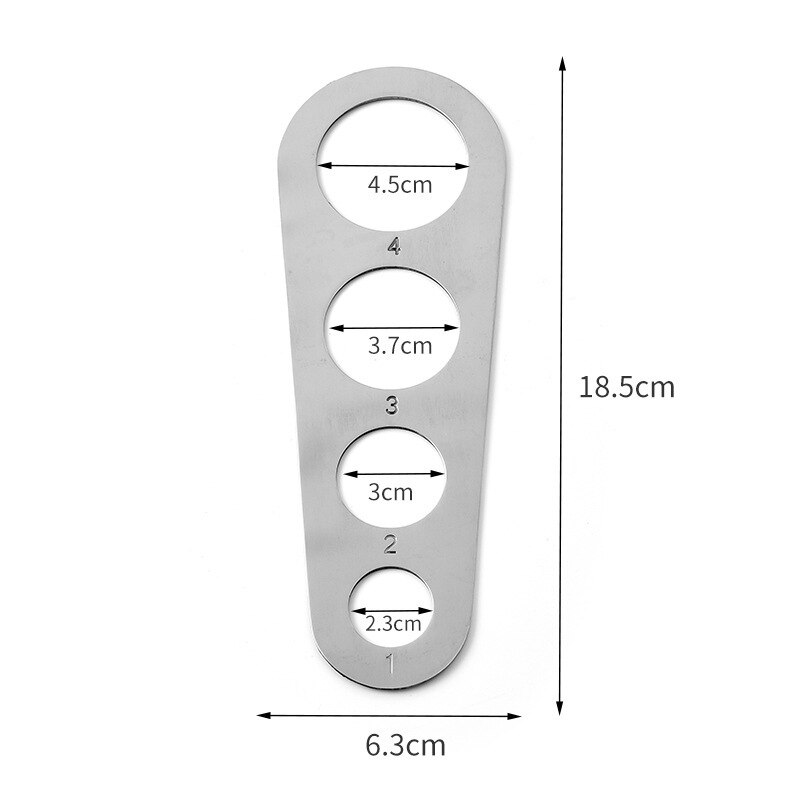 Stainless Steel Spaghetti Measurer Tool Pasta Portion Control Gadgets With 4 Serving Portion Cooking Supplies Control Tools