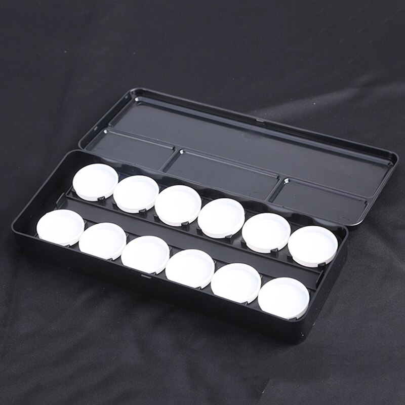 24 Slots Nagellak Lege Aquarel Schildert Blikken Doos Palet Uv Gel Manicure Schilderen Doos Palet Doos Schilderij Tekening Plaat