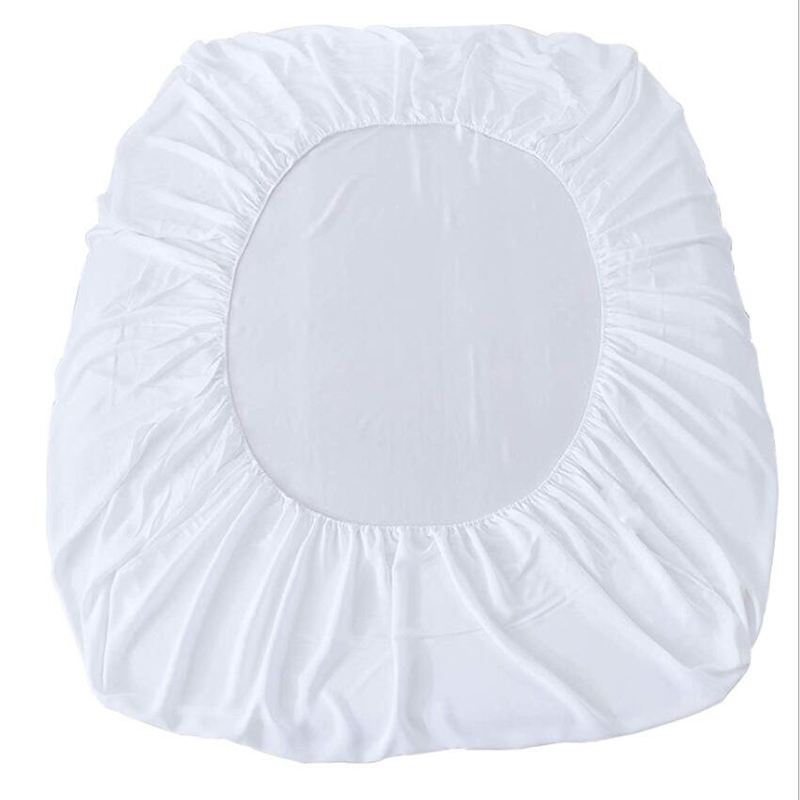 Dubbel/hel/queen/king size överkast hem hotell sängöverdrag vattentätt madrassöverdrag överkast couvre upplyst lakan vit: 137 x 190 x 36cm
