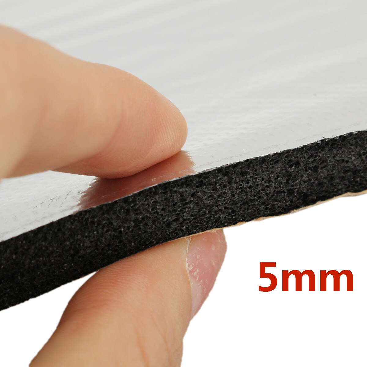 200x50cm Car Sound Heat Insulation Foam Mat, Yctze 10mm Thickness Silver for Hood Back Shelf Firewall Aluminum Foil Finish Car Noise Reducing & Heat Insulation Foam with Closed Cells 200x50cm Car Sound Heat Insulation Foam Mat, Yctze 10mm Thickness Silver for Hood Back Shelf Firewall Aluminum Foil Finish Car Noise Reducing & Heat Insulation Foam with Closed Cells
