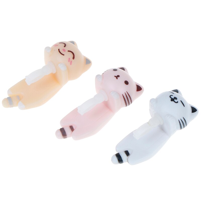 Cute Cat Anti Dust Plug 3.5mm Mobile Phone Earphone Jack Dust Plug Phone Accessories For Smart Phone 3 Colors