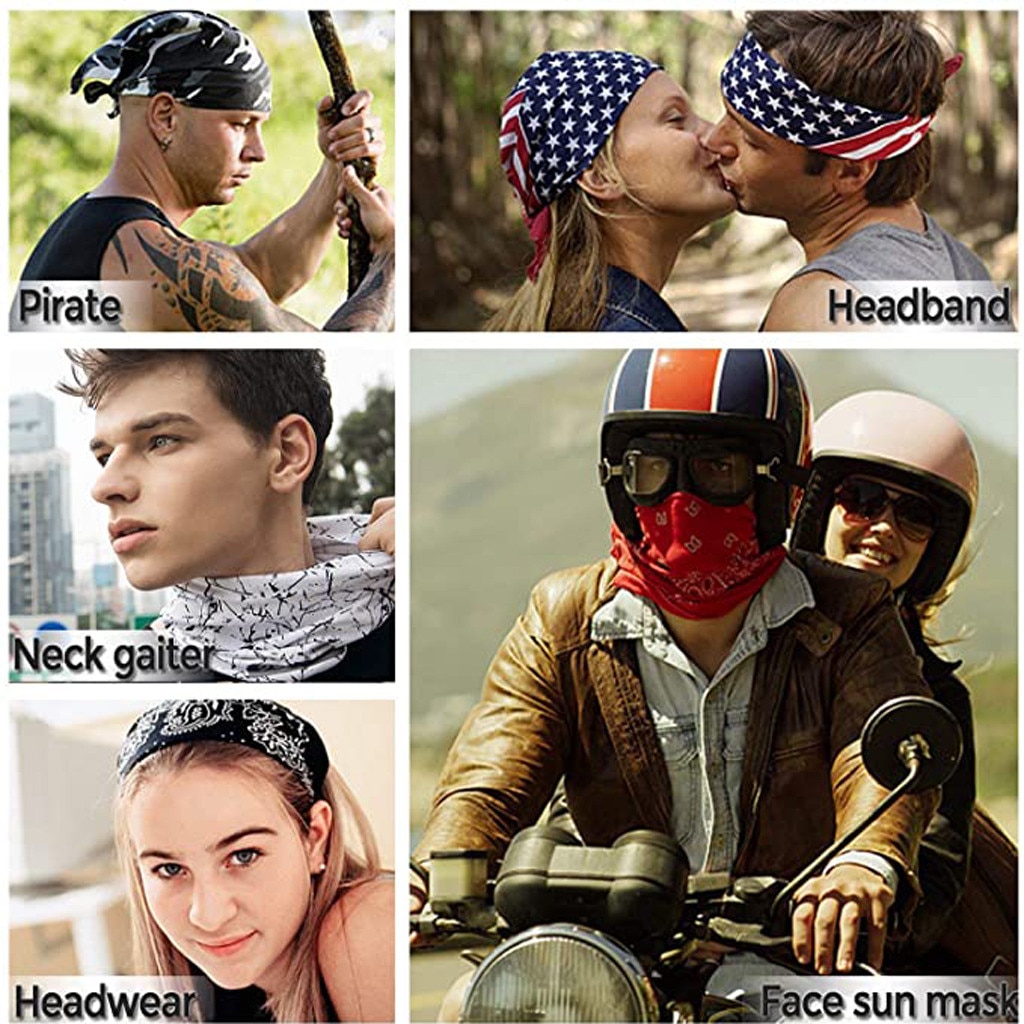 Ummer Men's And Women's Protective Magic Scarf Outdoor Headwear Bandana Sport Tube Uv Face Mask Workout Hiking #yl10