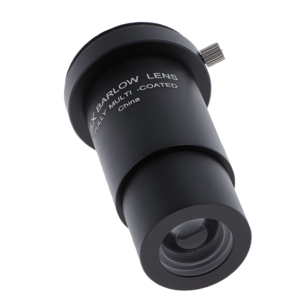Teleskoptillbehör okular 3x barlow lins med  m42 x 0.75mm gänga för orion 127/1500 50/750 80ed