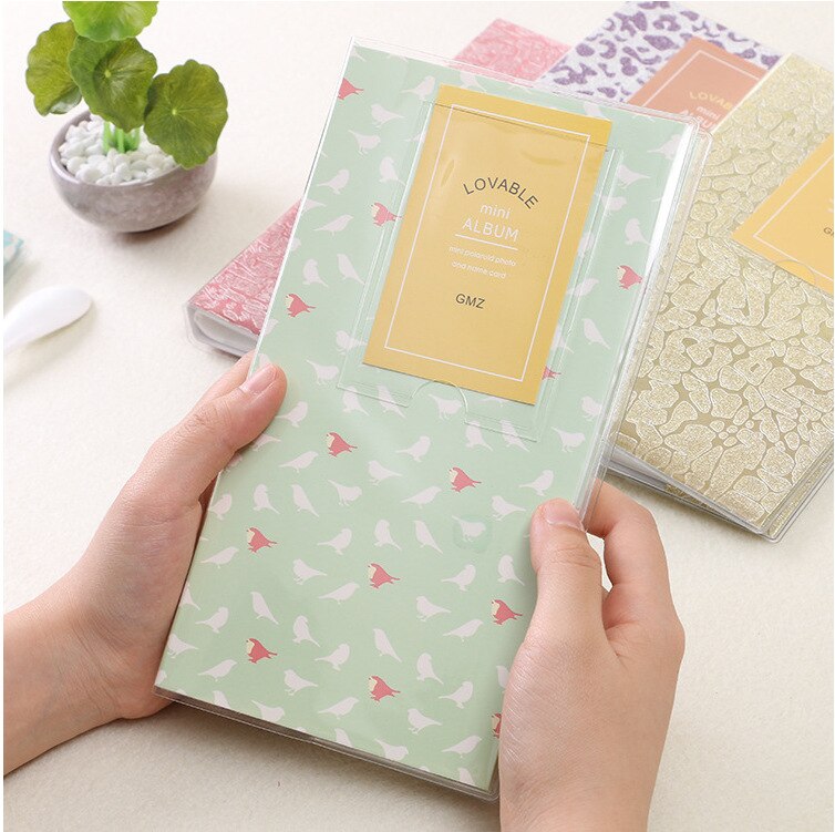Los Fick – Album Photo avec 84 pochettes, coloré, pour Fuji Instax Mini 7s 8 25 50s: Little bird