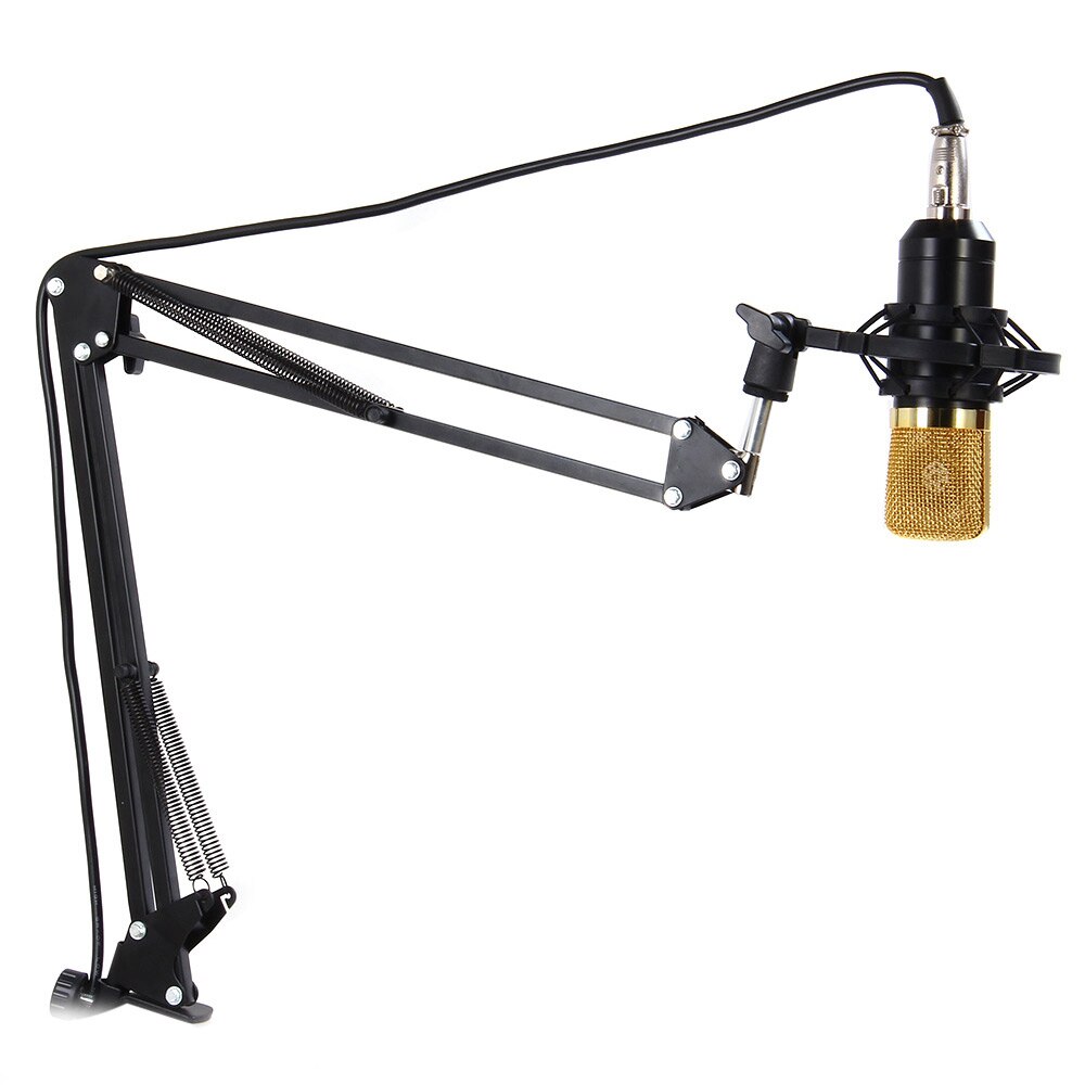 Zeepin BM-800 condensateur dynamique micro filaire micro Studio de son pour Kit d'enregistrement KTV karaoké avec support de montage anti-choc Mikrafon
