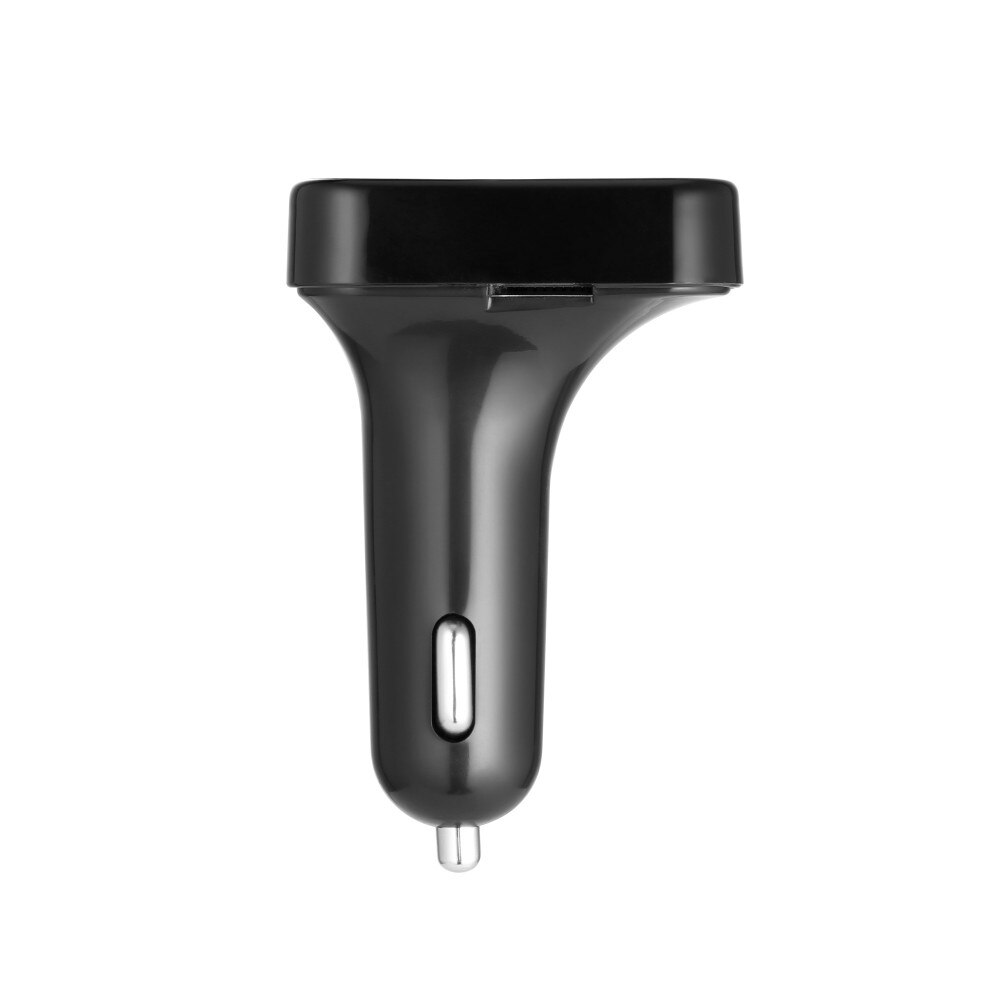 Handsfree transmisor fm bluetooth bilsett fm radiosender bil  mp3 spiller usb lader hurtiglading mobiltelefon modulator