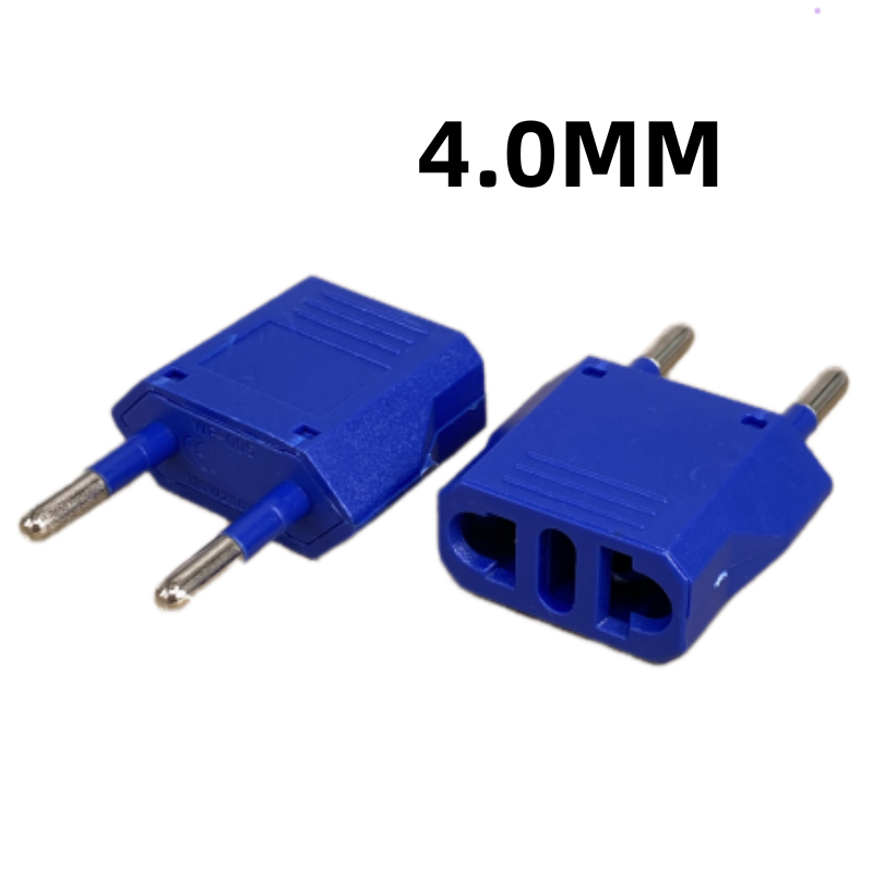 Vs naar eu stekkeradapter korea euro europees eu naar vs amerikaans australië rusland china reisadapter 2 -polige ac-omvormer stekker