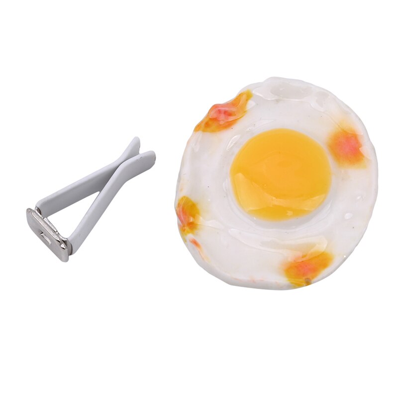 Cartoon ei luchtverfrisser geur auto ornament auto stopcontact airconditioning uitlaat parfum clip schattige auto decoratie