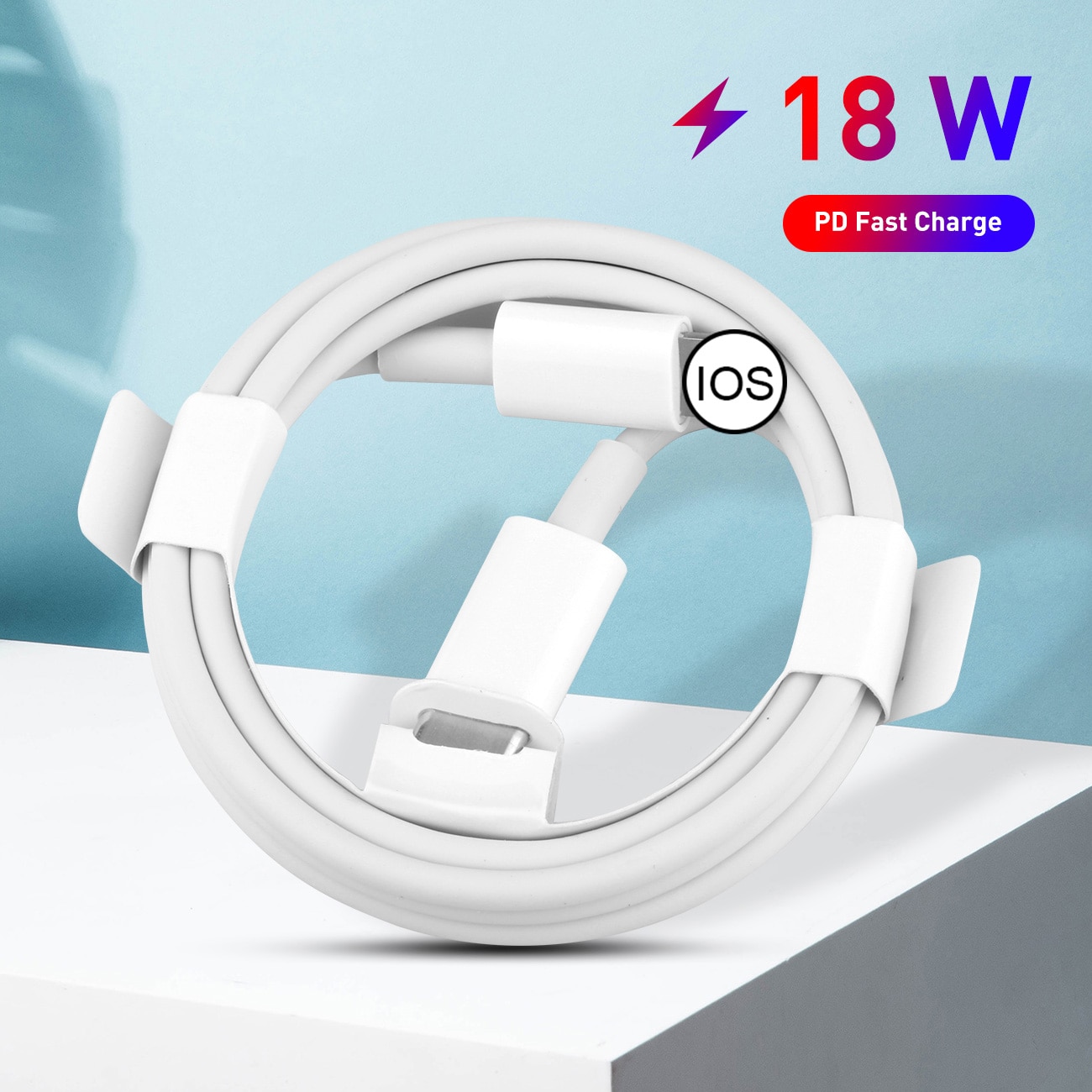 18W kabel USB C dla iPhone 11 zawodowiec zawodowiec Max PD szybki kabel ładowania dla iPhone 8 X Xr USB ładowarka kabel danych kabel USB typu C