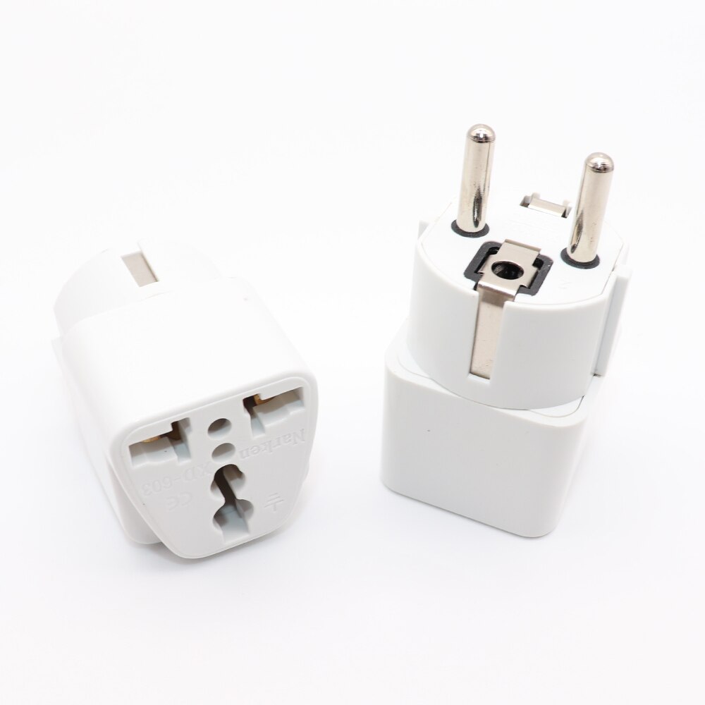 Universal UK US Plug to Germany Plug Power Adapter Converter Wall Plug Travel Power Plug Socket Converter for Germany 10A 250V
