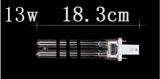 UV Quarz Aquarien Sterilisator Ersetzen Licht Rohr SUNSUN, Grech HW, JUP, CUV, CPF, TASSE Lampe Fisch Panzer Entkeimungslampe: 13w g23 18.3cm