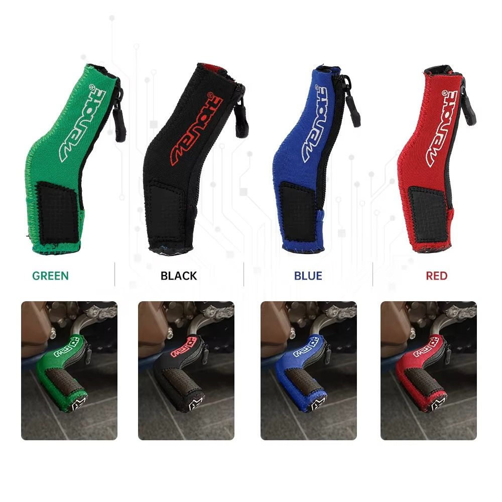 Tragbare Universelle Motorrad-Schalthebelabdeckung aus Stoff, Kratzfester Pedalüberzug, Rutschfester Langlebiger Überholschalthebel-Schutz