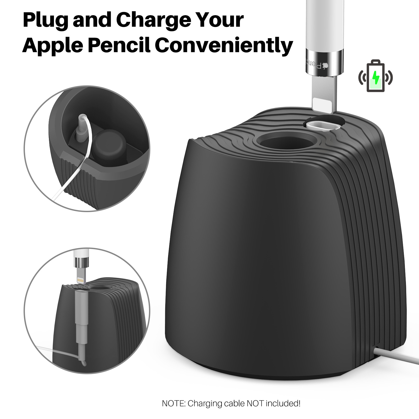 For Apple Pencil 3/USB-C/2/1 - Desktop Organizer Dock