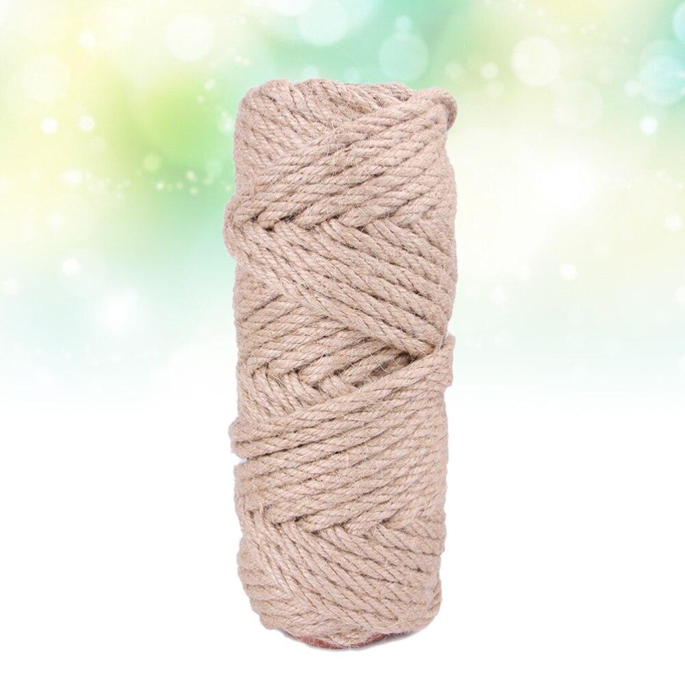 1PC 10M Long Sisal Hemp Rope Cat Scratching Post Accessories Sturdy Cat Climbing Board Material Cat Grinding Claw Material