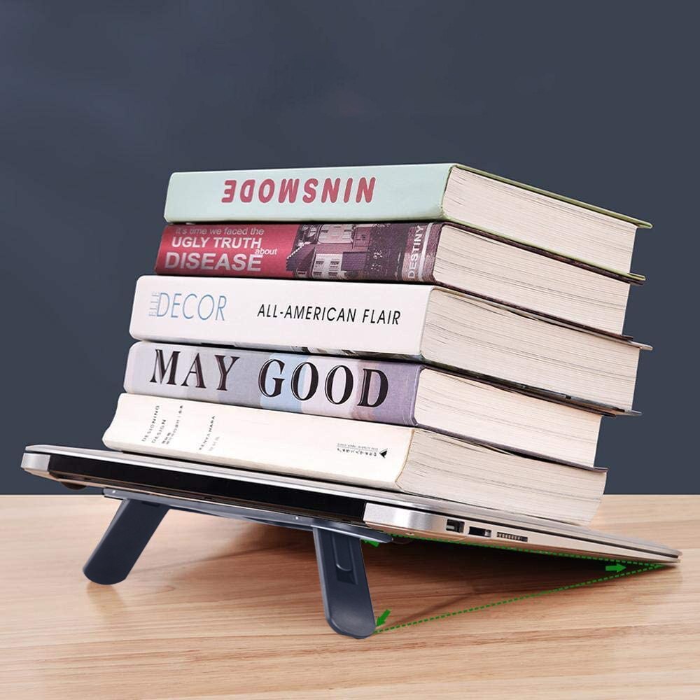 Laptop Stand Suporte Notebook Accessoires Macbook Pro Stand Mini Opvouwbare Laptop Houder Cooling Universele Supporter