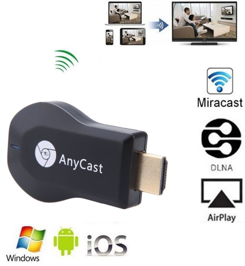 Hdmi 1080P Anycast Ezcast Ez Cast Wifi Dongle Voor Smartphones Chromecast