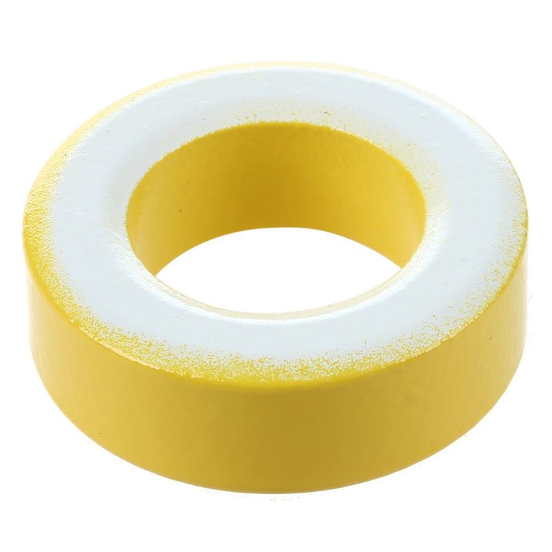 2 uds 33mm x 19mm x 11mm Amarillo Blanco hierro núcleo ferrita anillos Toroide