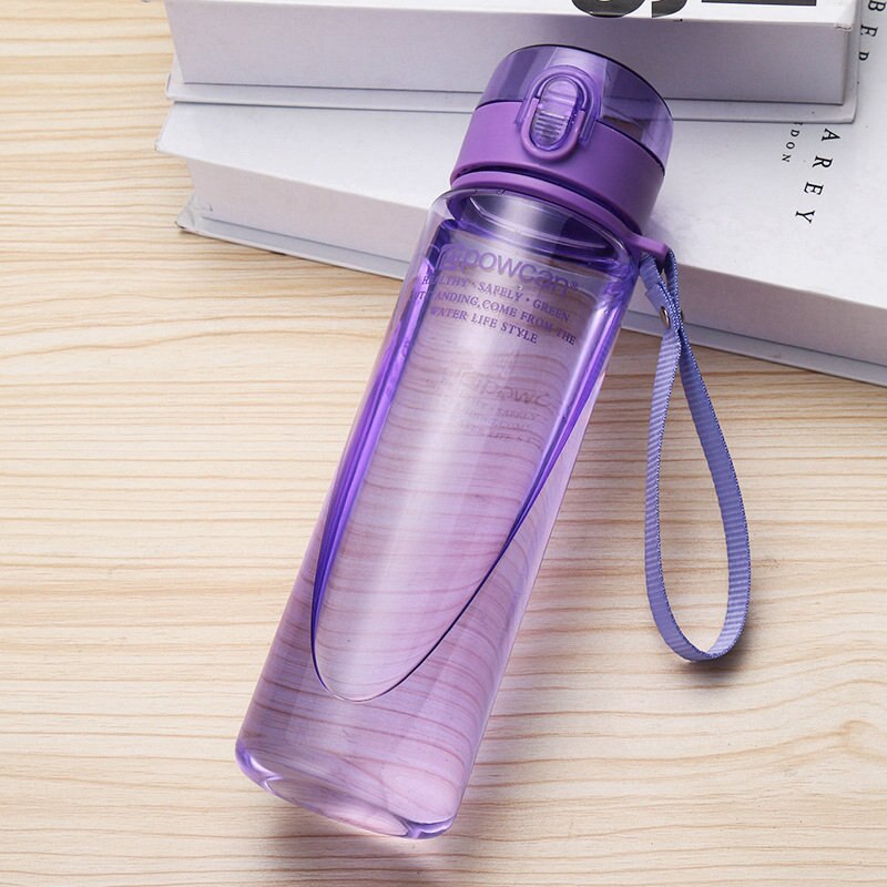 Vandflaske sport klatrecykel vandflasker bpa fri plast 400ml 560ml lækagefri drik min flaske 560 ml: 560ml / G