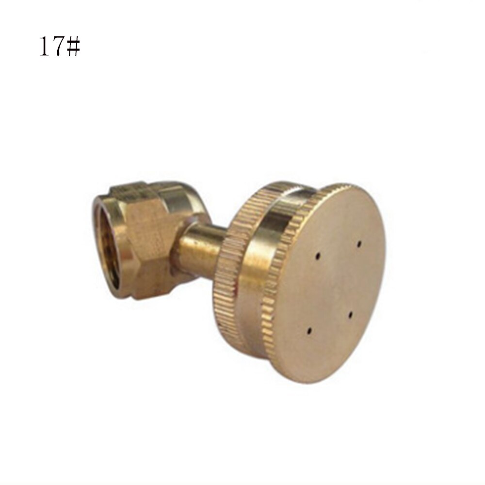 M14x1.5 Messing Agrarische Mist 45 Graden Sproeikop 4 5 7 Gaten Tuin Water Sprinkler Irrigatie Sproeikop: 4 holes