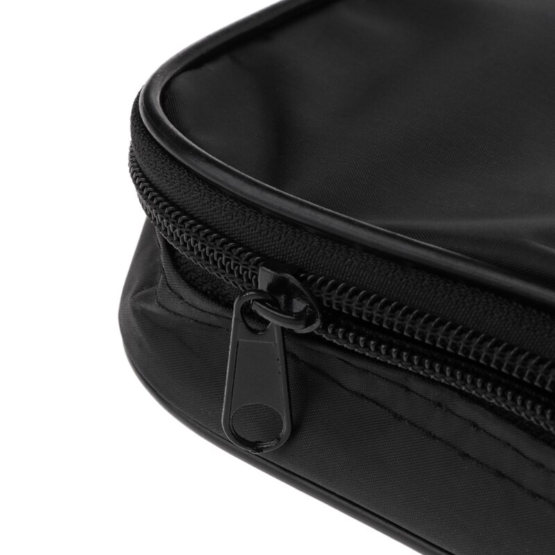 Bolsa negra para multímetro, 20x12x4cm UT, carcasa blanda a prueba de golpes, resistente al agua