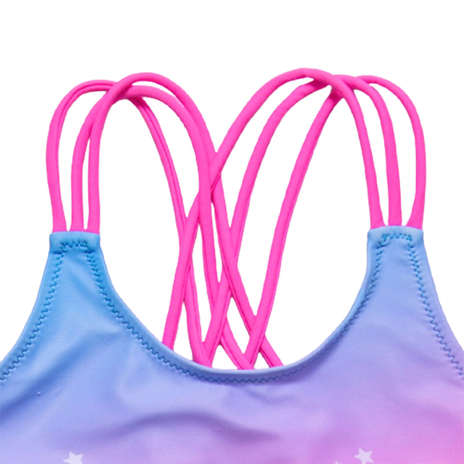 Children Kids Girls Bikini Girls Pink Flamingos Swimsuit One Piece Swimwear Bowknot One-piece Swim Bikinis Backless Beachwear