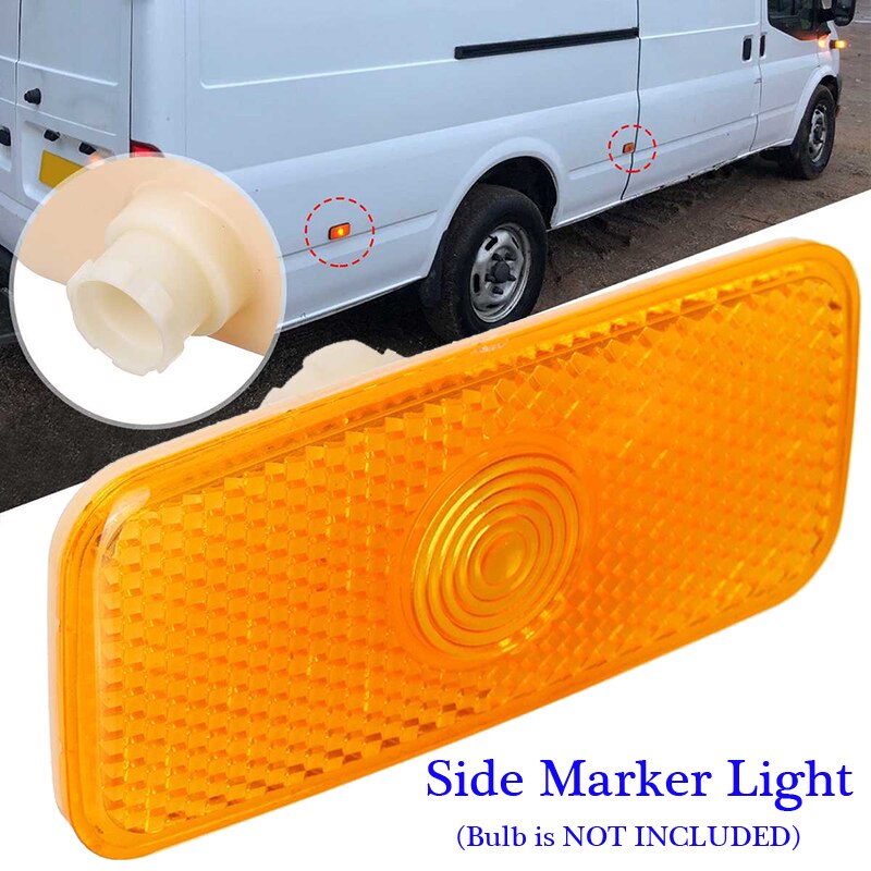 For Ford Transit MK7 Side Marker Lamp Side Accessories Exterior Amber Parts