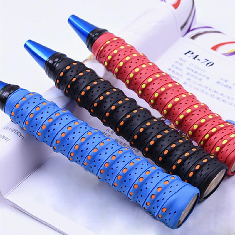 1 stk anti-slip fortykkelse overgreb håndtag tennis badminton ketcher band grip tape badminton ketcher greb til tennis badminton