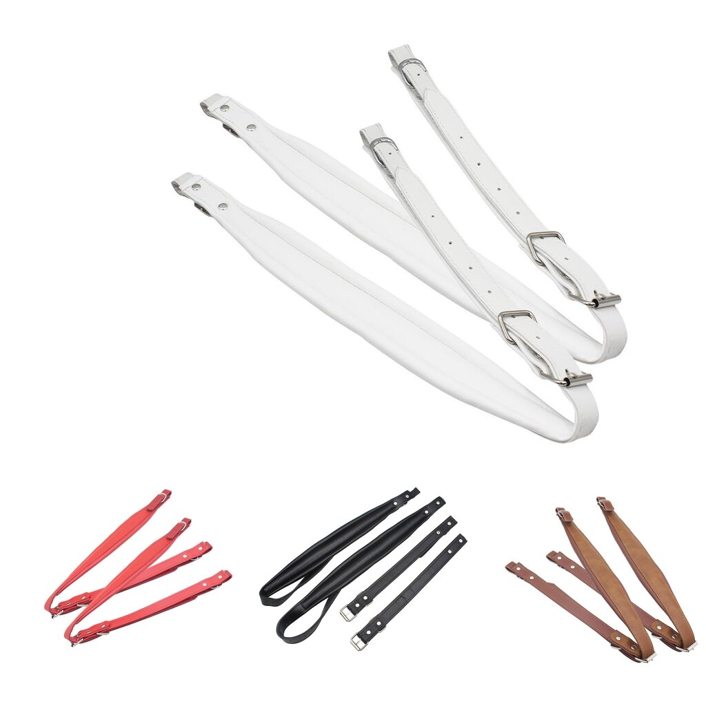 Correas de acordeón de cuero resistentes al desgaste, correas de brazo, cinturones engrosados, accesorio