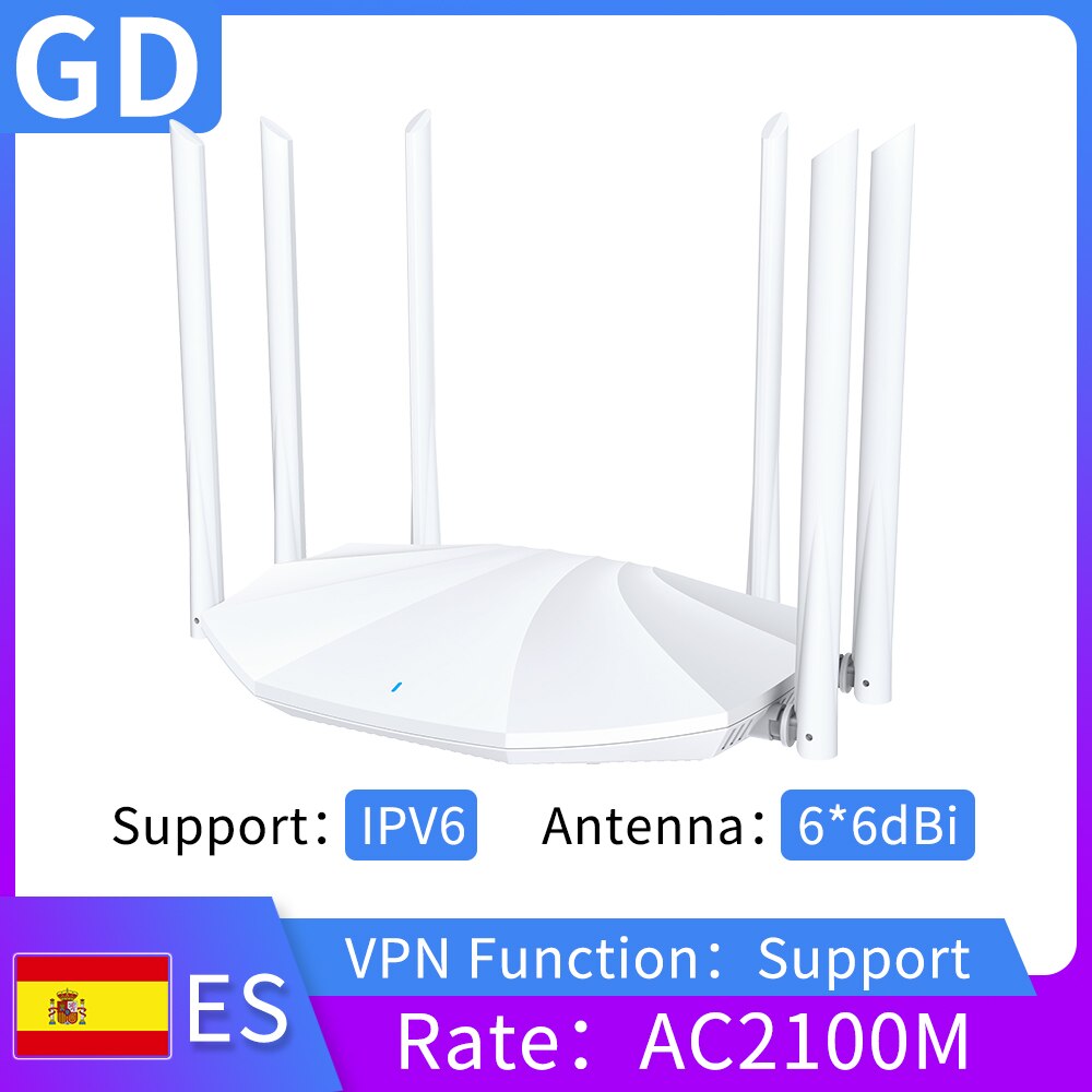 AC23 AC2100 Draadloze Router Gigabit 10/100/1000M Router Wifi Meertalige Taal: General / AC20