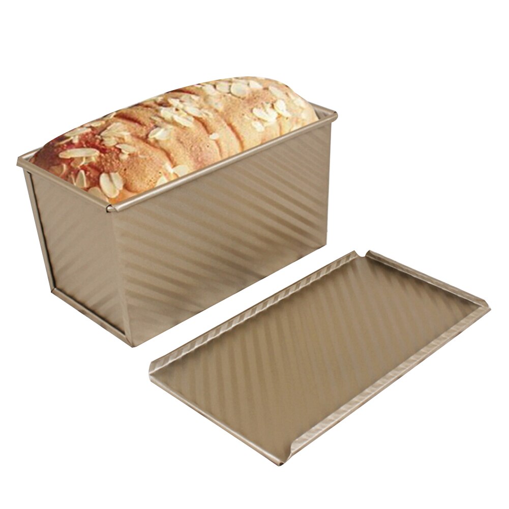 Loaf Pan Met Deksel Non-stick Bakvormen Carbon Staal Brood Toast Mold Met Cover Brood Bakken Pan Keuken bakvormen