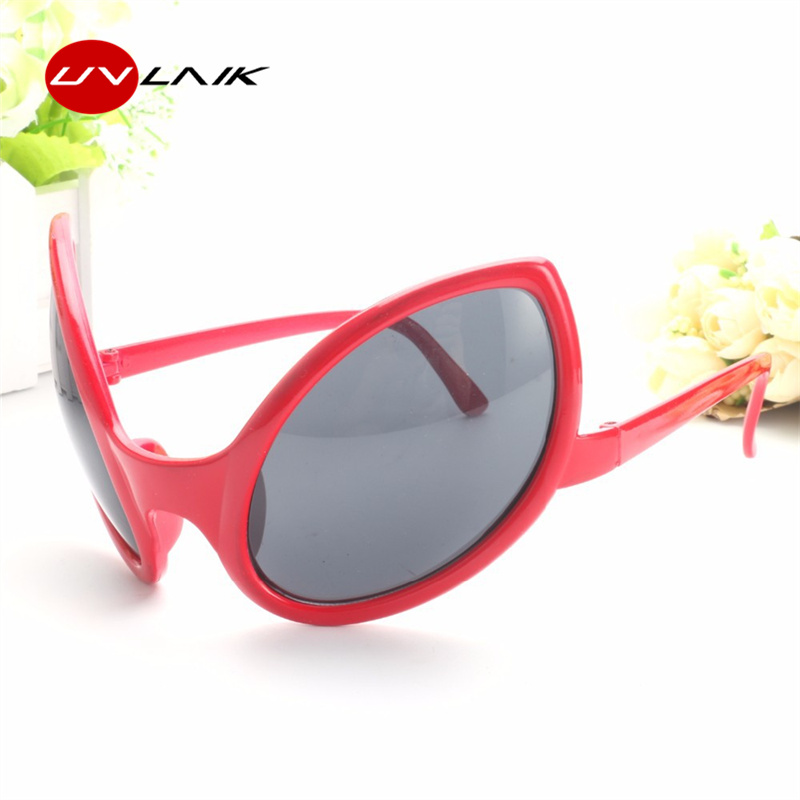 UVLAIK Funny Alien Eyes Sunglasses Men Costume Mask Novelty Glasses Women Party Supplies Decoration Photobooth Props
