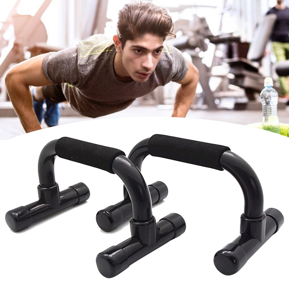 1 Paar H-Vorm Fitness Push Up Bar Pp Home Fitness Push-Up Stands Hand Grip Trainer Borst training Apparatuur
