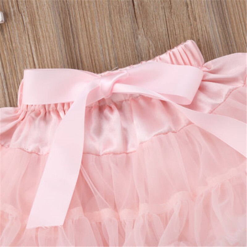 Baby Lovely Fluffy Soft Tulle Tutu Skirts Newborn Birthday Party Pettiskirt Girls Skirts Tutu Lucky Child Skirts Baby Clothes