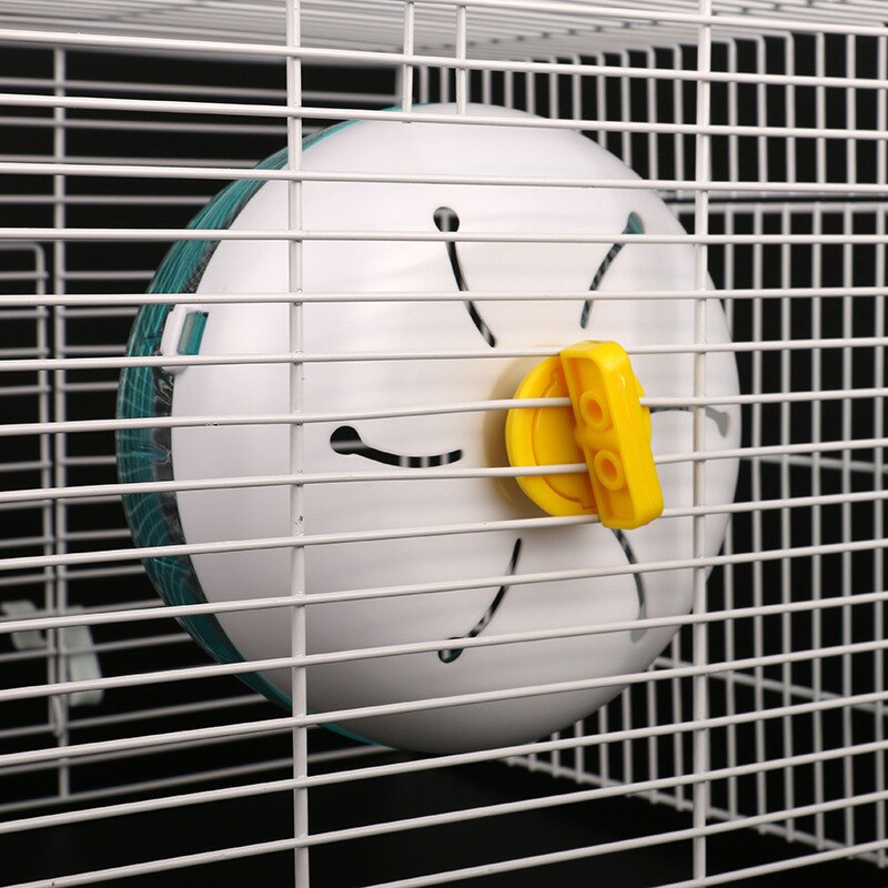 4 størrelse hamster løbeskive legetøj lydløst lille kæledyr roterende jogginghjul små kæledyr sportshjul legetøj hamsterbur tilbehør